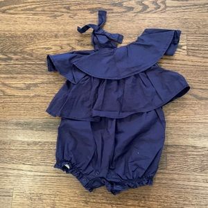 Habitual Girl ruffle romper 12 months